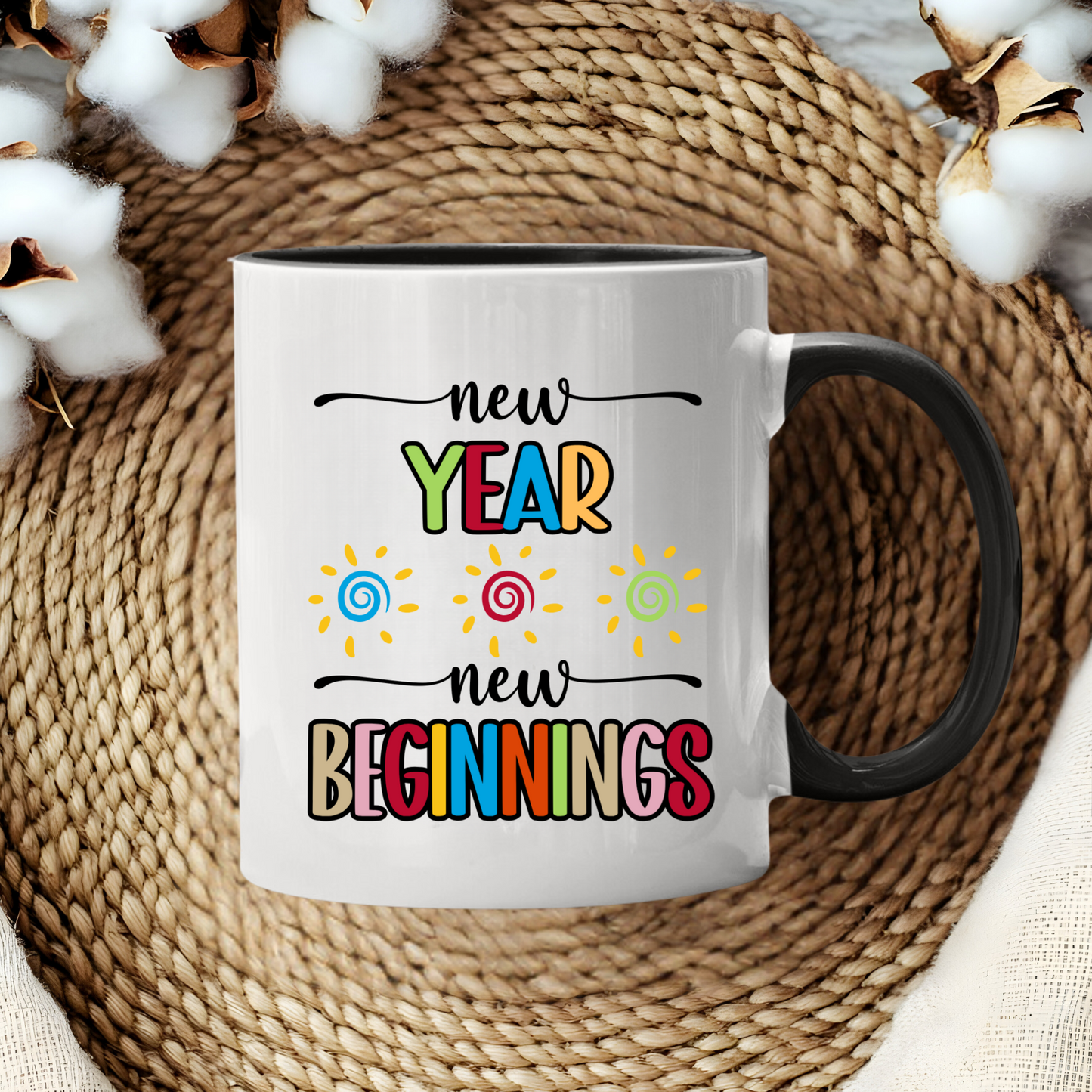 New Year New Beginnings Mug