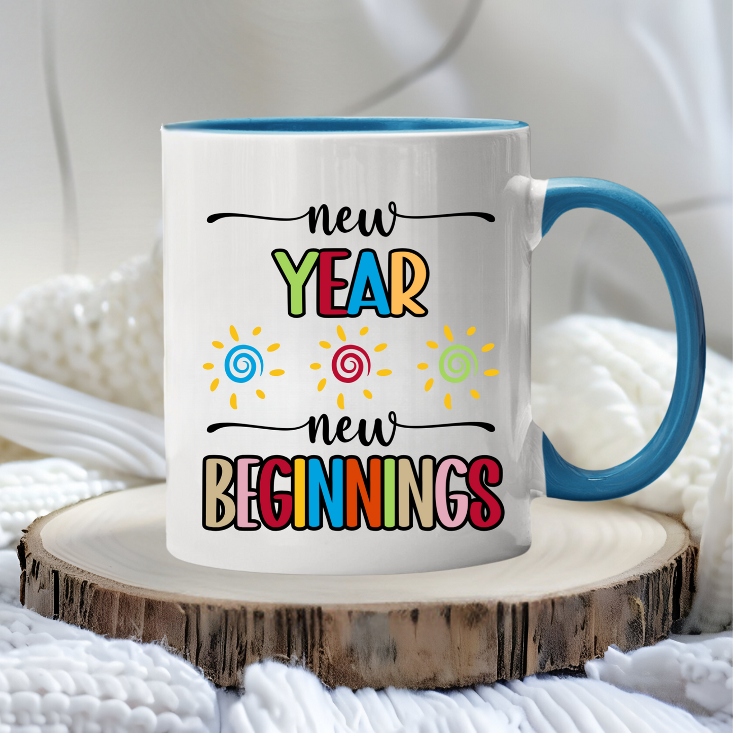 New Year New Beginnings Mug