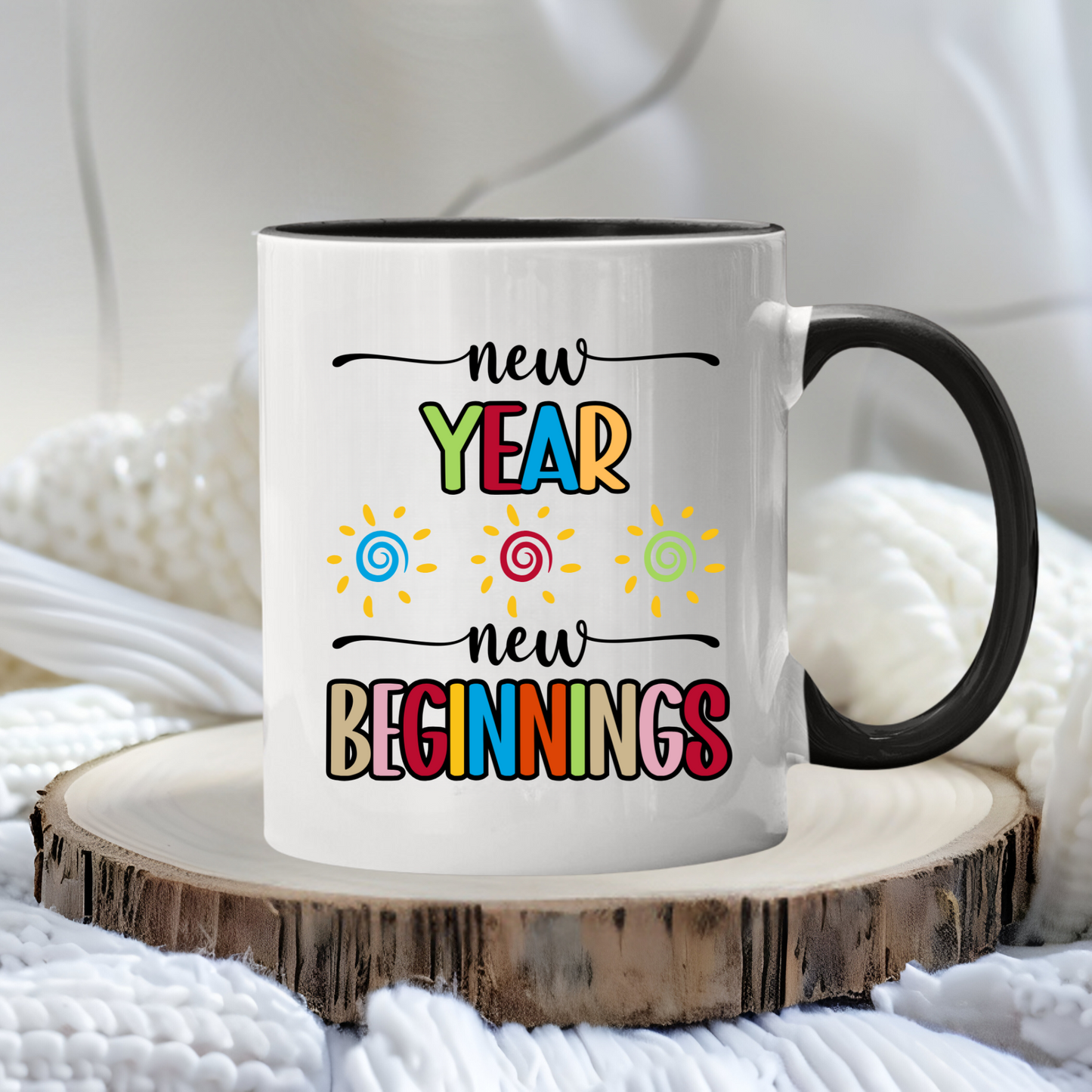 New Year New Beginnings Mug