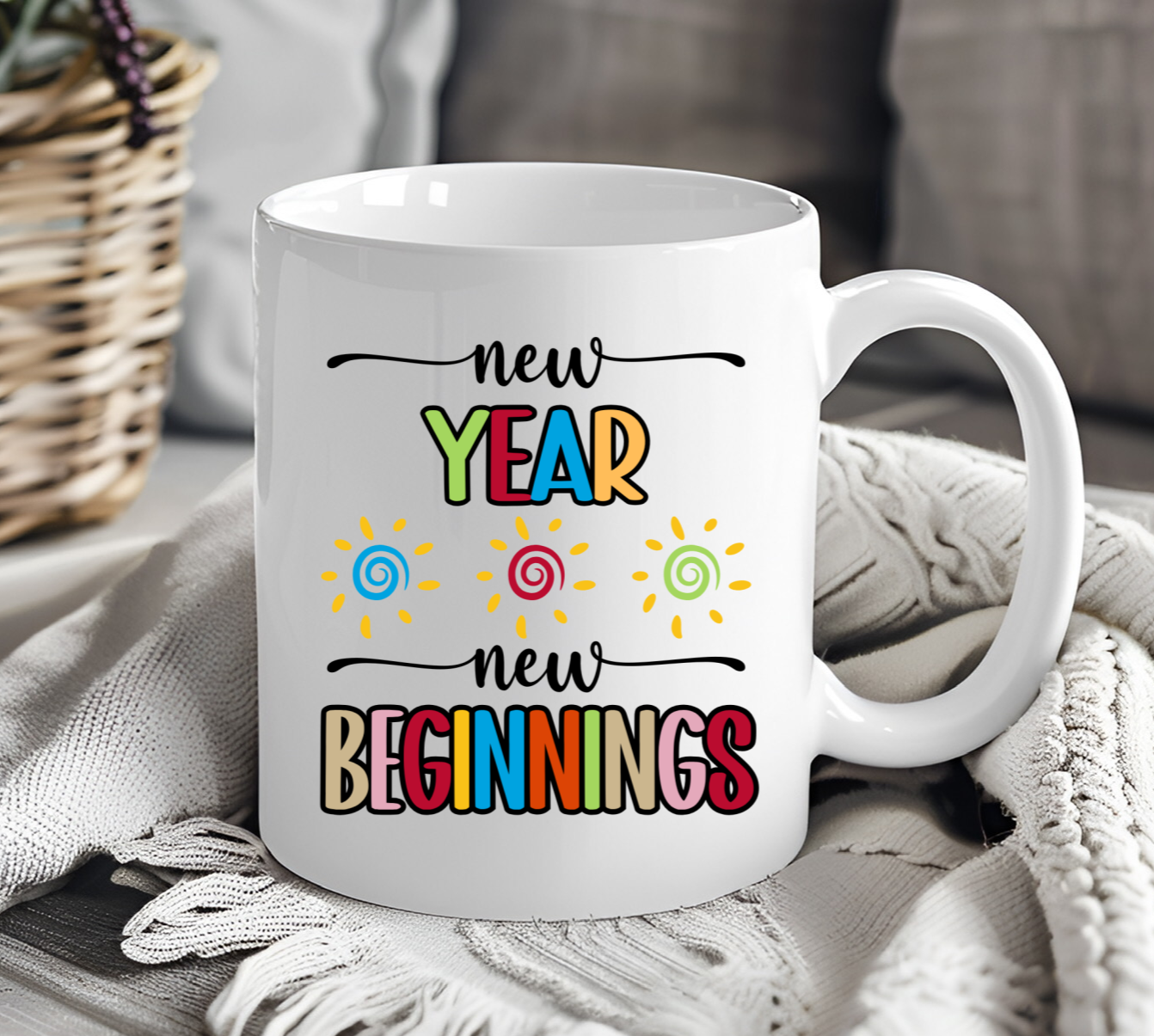 New Year New Beginnings Mug