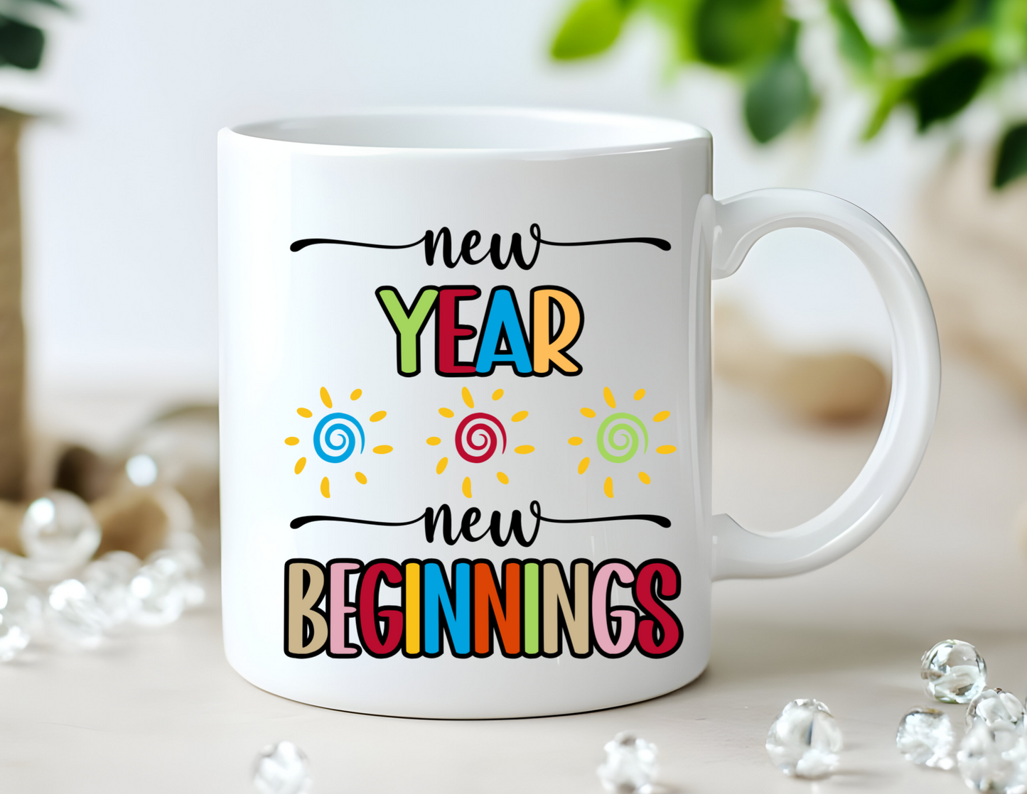 New Year New Beginnings Mug