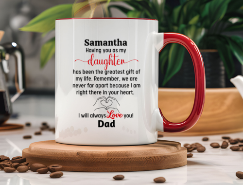 Greatest Gift Daughter Mug