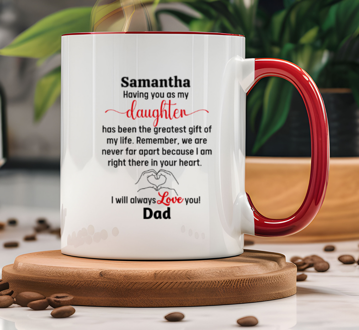 Greatest Gift Daughter Mug