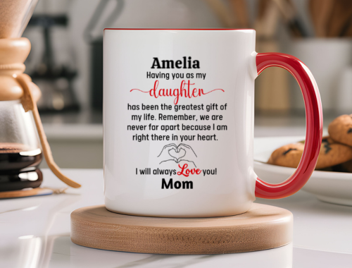 Greatest Gift Daughter Mug