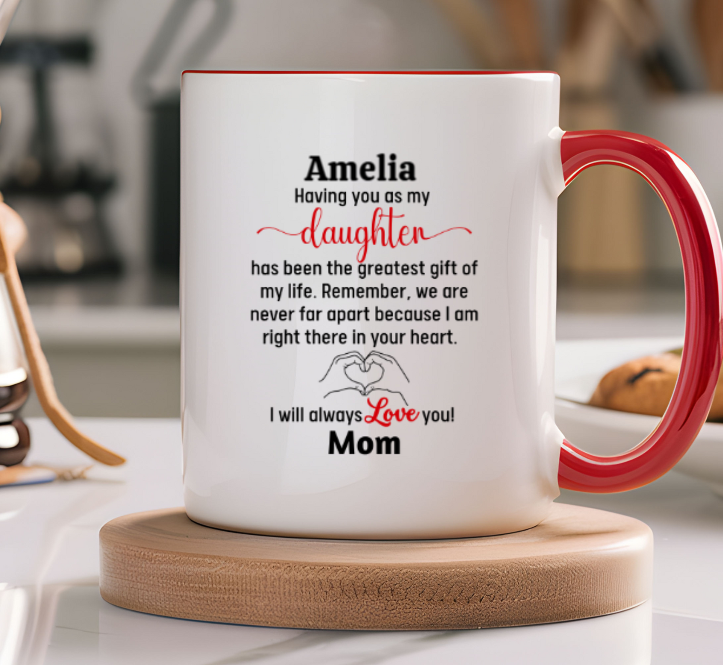 Greatest Gift Daughter Mug