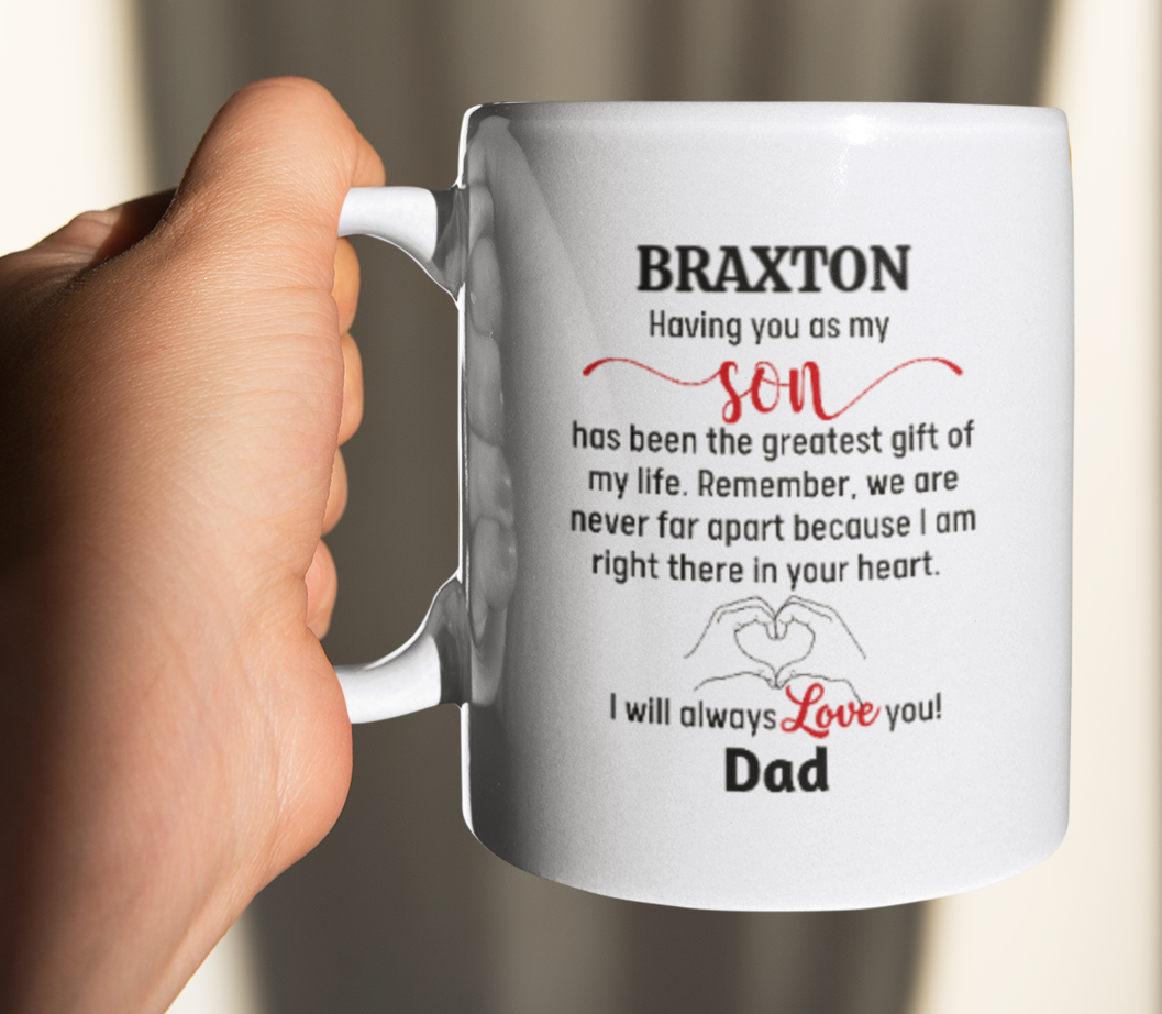 Greatest Gift Son Mug