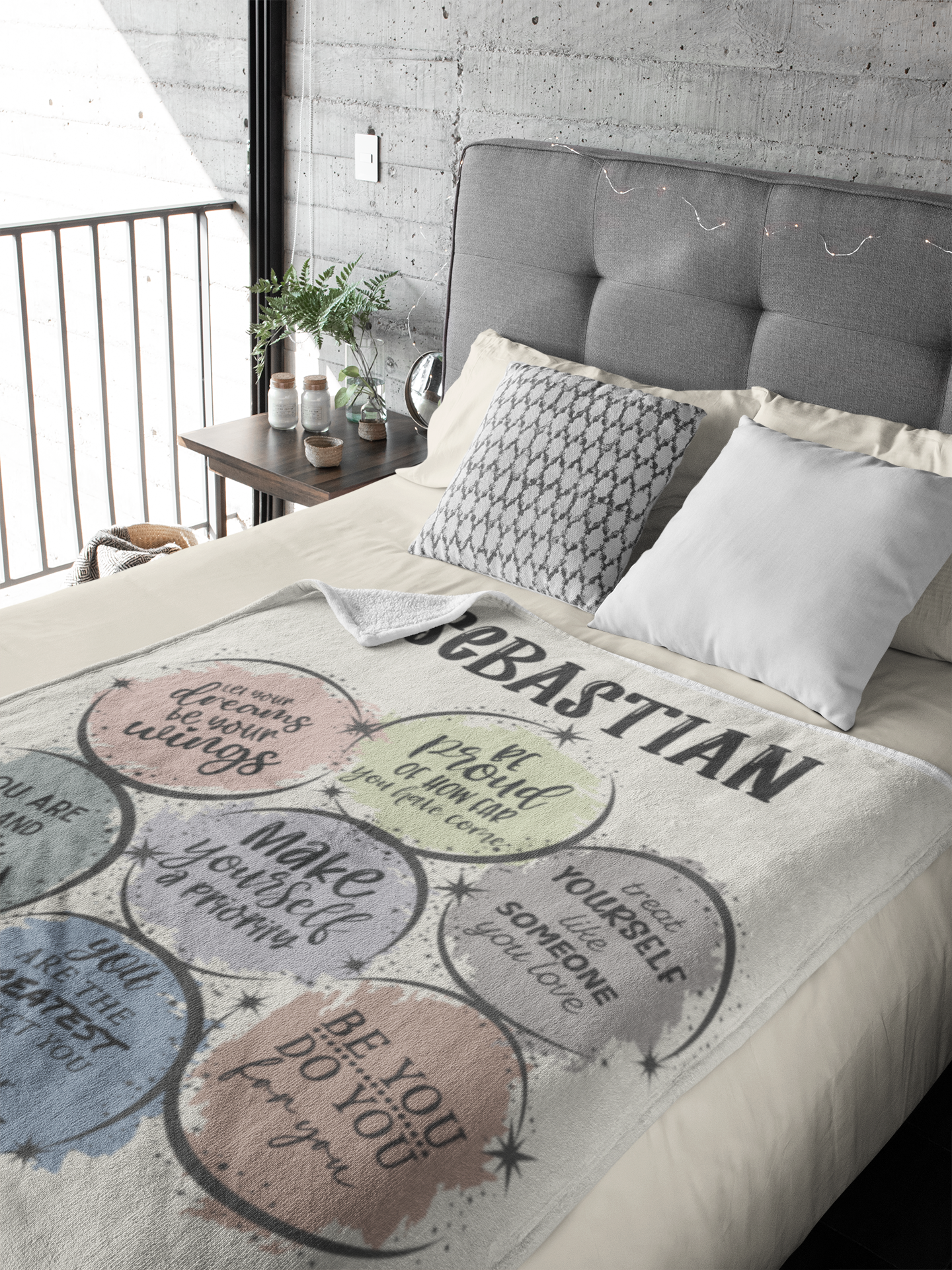 Motivational - Personalized Blanket