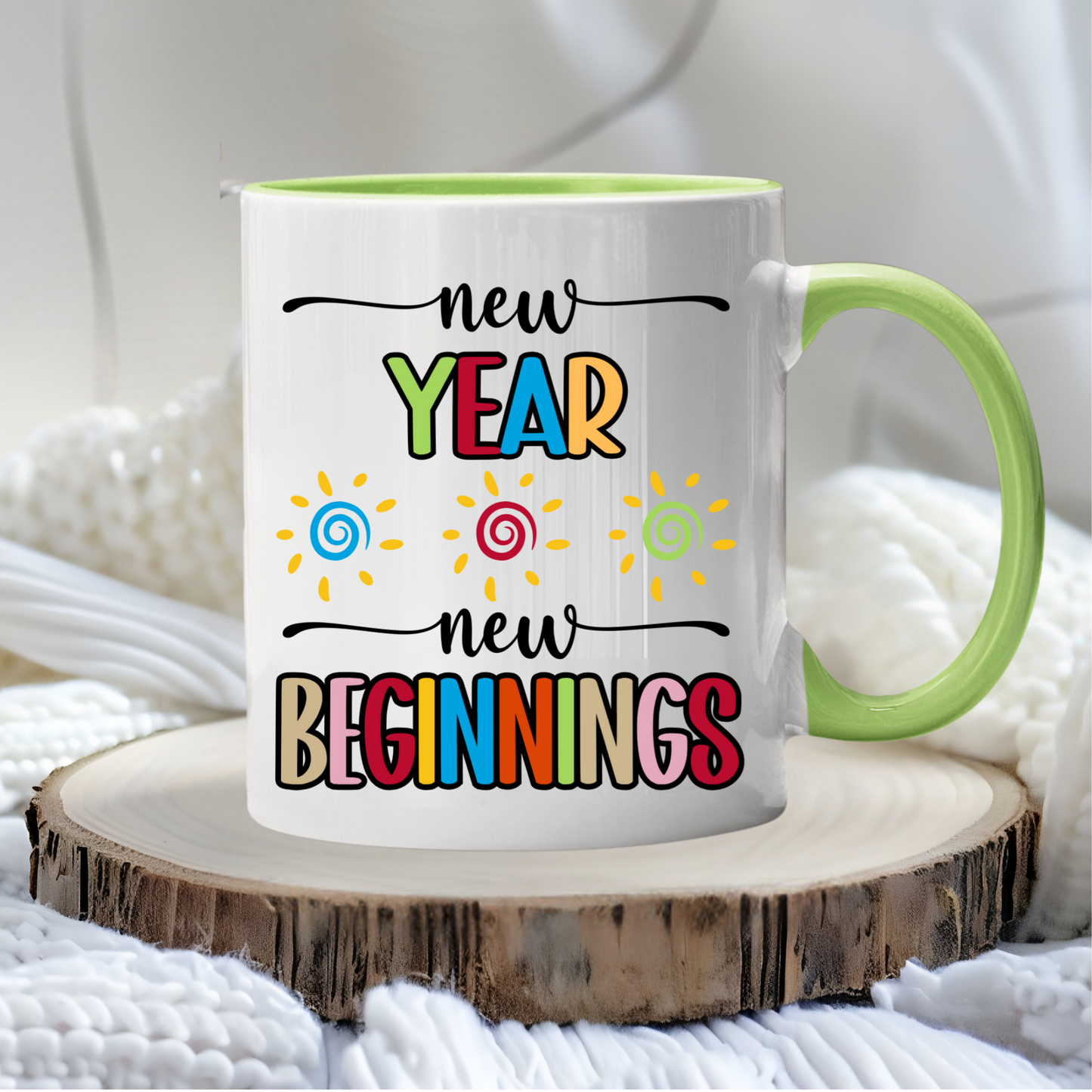 New Year New Beginnings Mug