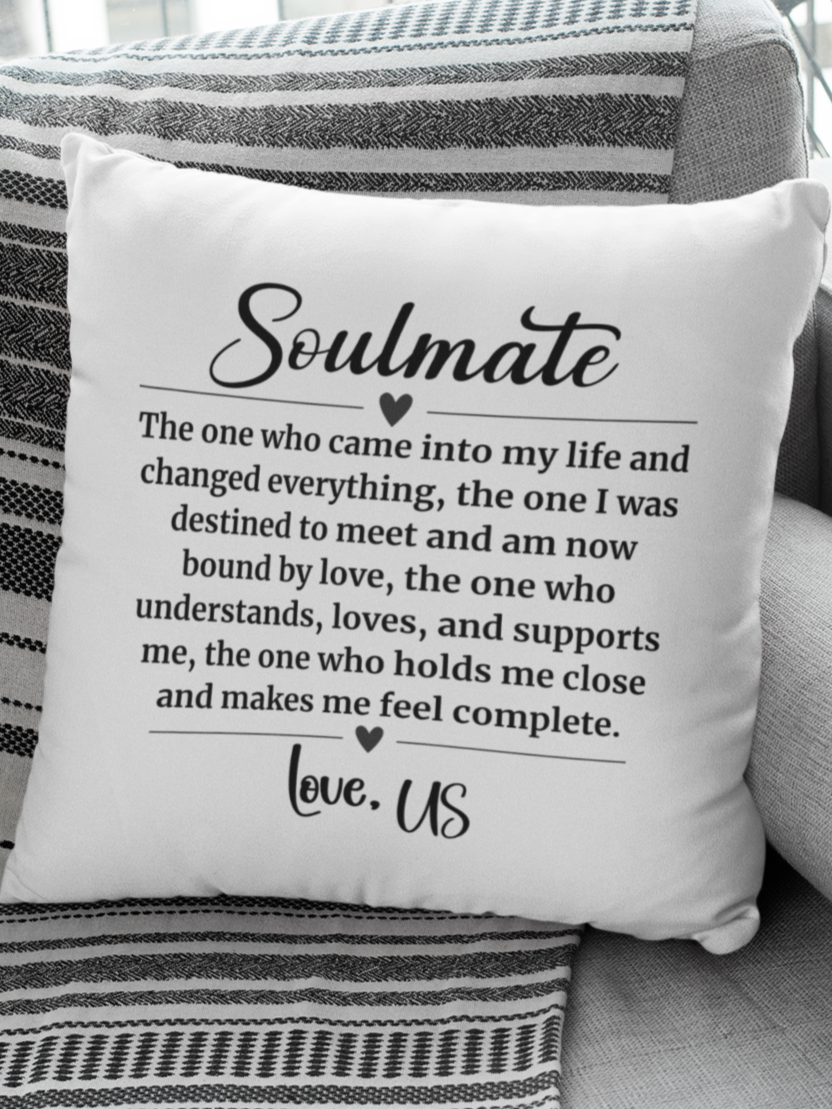 Soulmate LOVE US Pillow