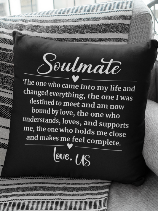 Soulmate LOVE US Pillow