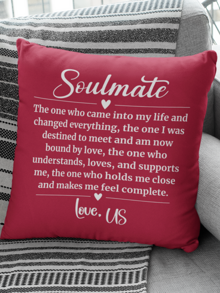 Soulmate LOVE US Pillow